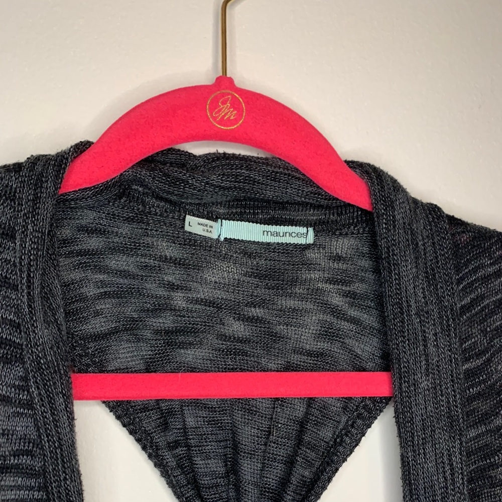 Sweater Vest (charcoal marble colored)